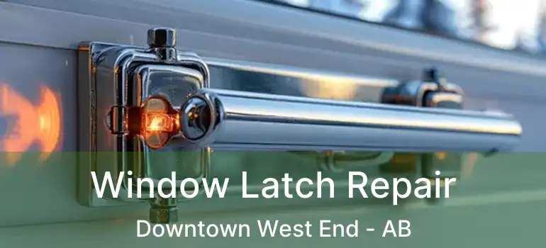  Window Latch Repair Downtown West End - AB