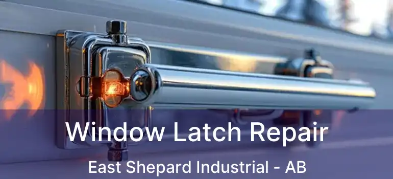  Window Latch Repair East Shepard Industrial - AB