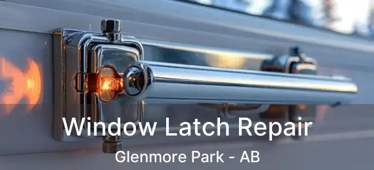  Window Latch Repair Glenmore Park - AB