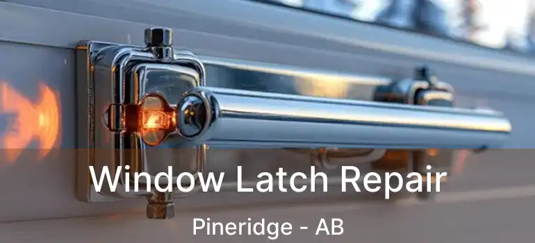  Window Latch Repair Pineridge - AB