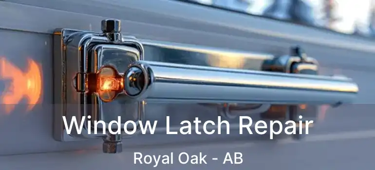  Window Latch Repair Royal Oak - AB