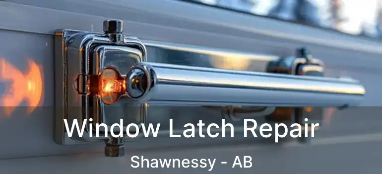  Window Latch Repair Shawnessy - AB