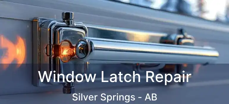  Window Latch Repair Silver Springs - AB