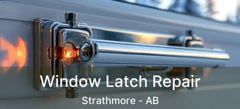  Window Latch Repair Strathmore - AB