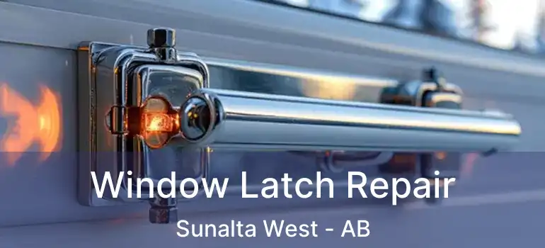  Window Latch Repair Sunalta West - AB