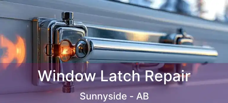  Window Latch Repair Sunnyside - AB