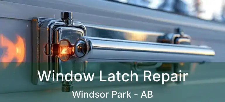  Window Latch Repair Windsor Park - AB