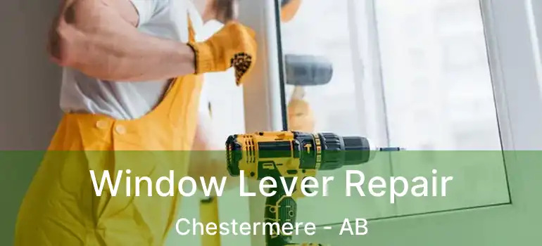  Window Lever Repair Chestermere - AB