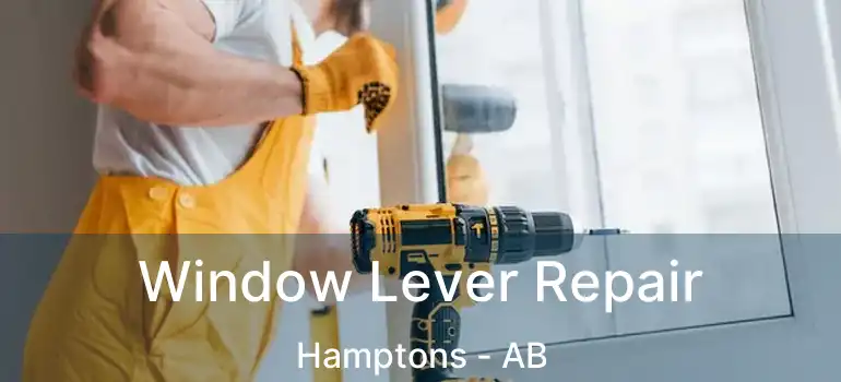  Window Lever Repair Hamptons - AB