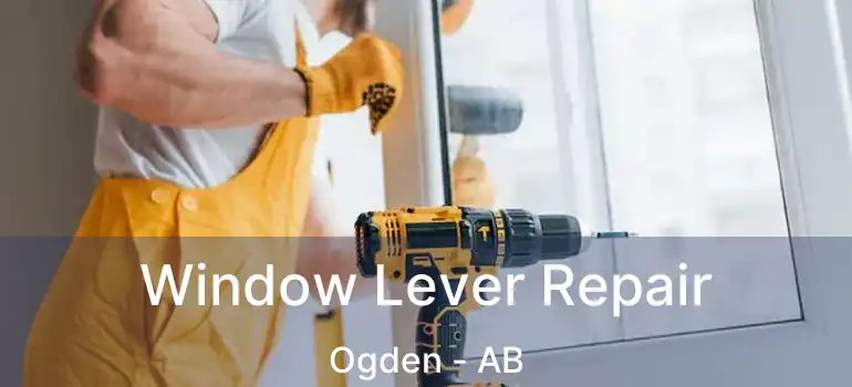  Window Lever Repair Ogden - AB