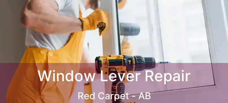  Window Lever Repair Red Carpet - AB
