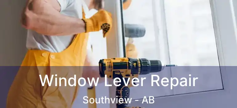  Window Lever Repair Southview - AB