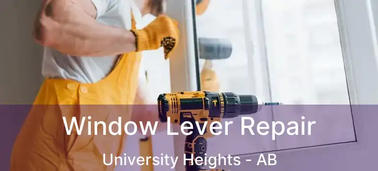  Window Lever Repair University Heights - AB