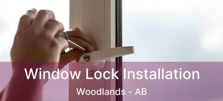  Window Lock Installation Woodlands - AB