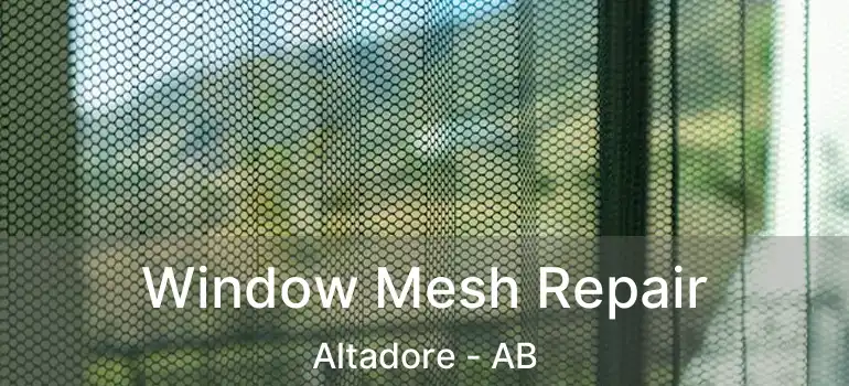  Window Mesh Repair Altadore - AB