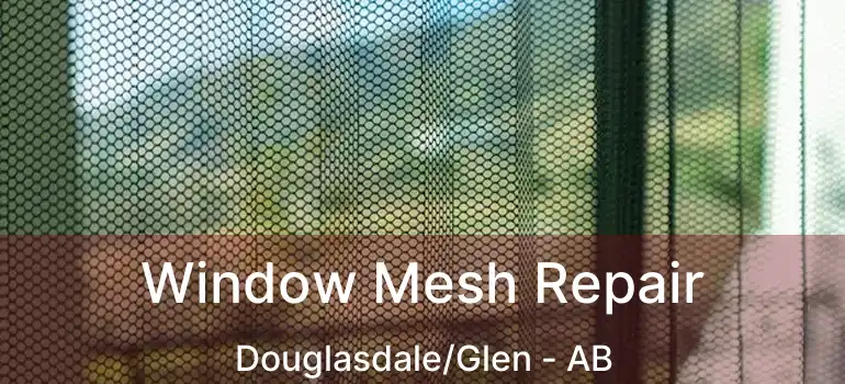  Window Mesh Repair Douglasdale/Glen - AB