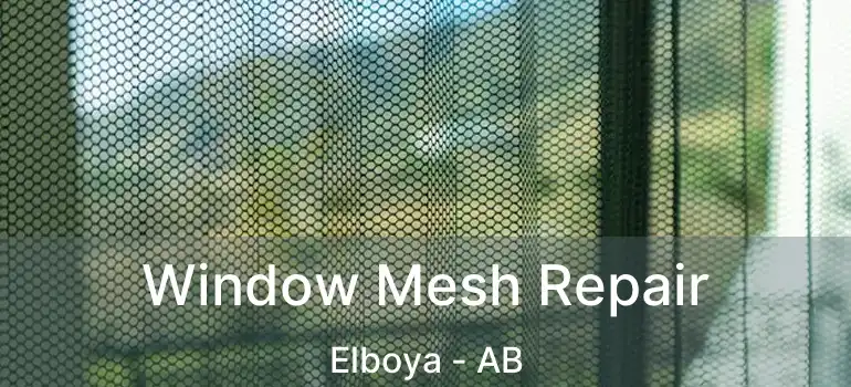  Window Mesh Repair Elboya - AB