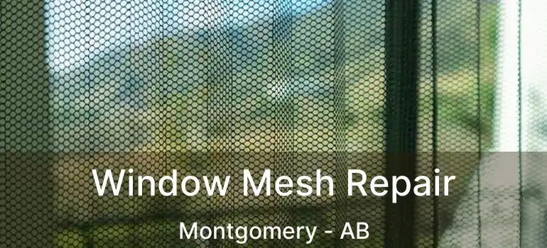  Window Mesh Repair Montgomery - AB