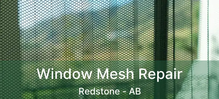  Window Mesh Repair Redstone - AB