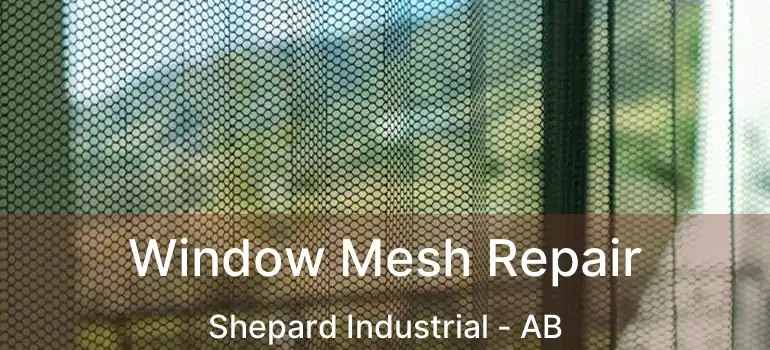  Window Mesh Repair Shepard Industrial - AB