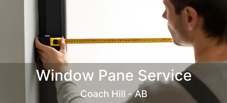  Window Pane Service Coach Hill - AB