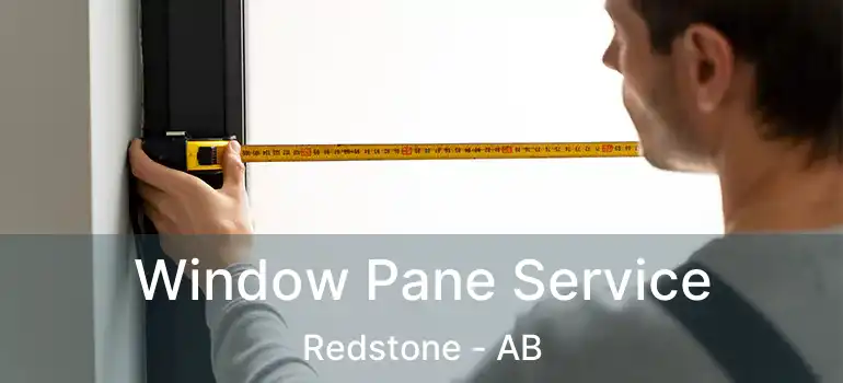  Window Pane Service Redstone - AB