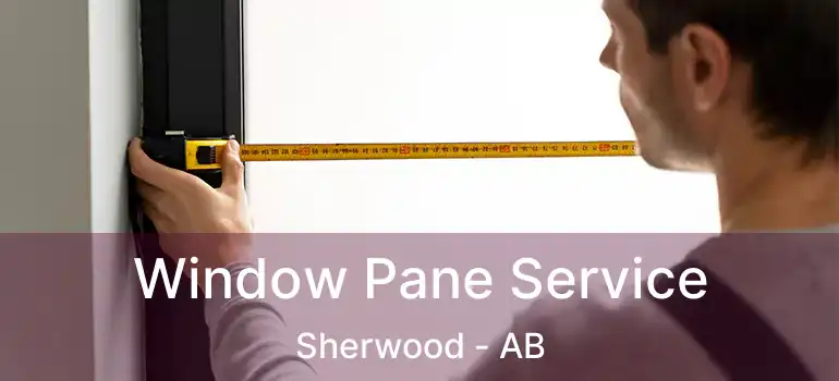  Window Pane Service Sherwood - AB
