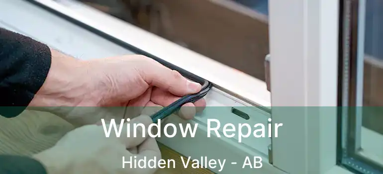  Window Repair Hidden Valley - AB