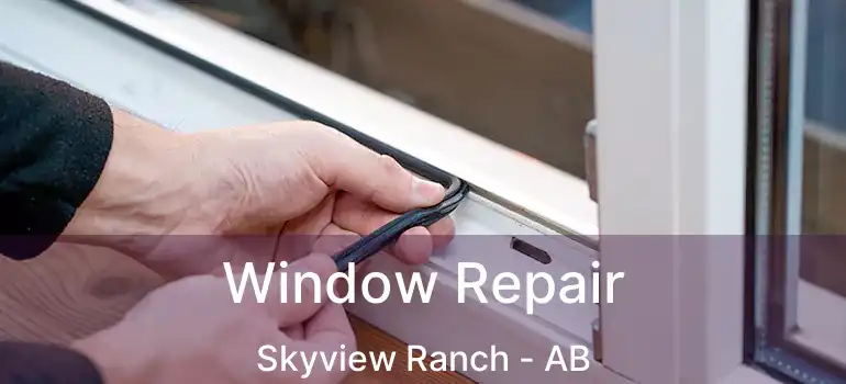  Window Repair Skyview Ranch - AB