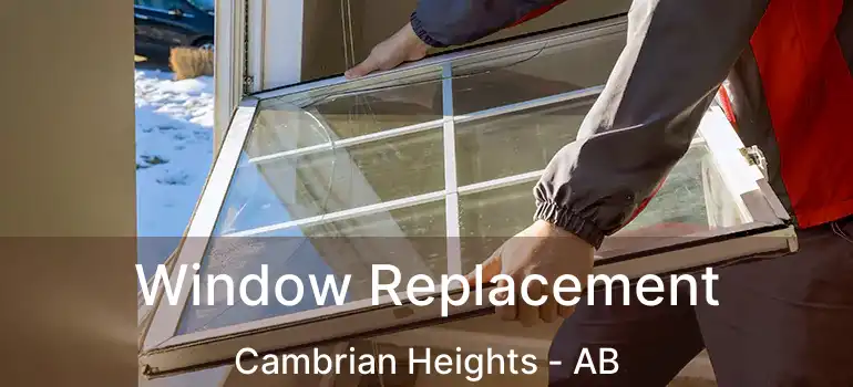  Window Replacement Cambrian Heights - AB