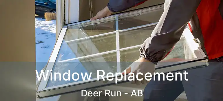  Window Replacement Deer Run - AB
