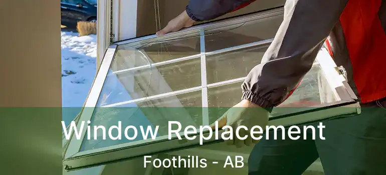  Window Replacement Foothills - AB