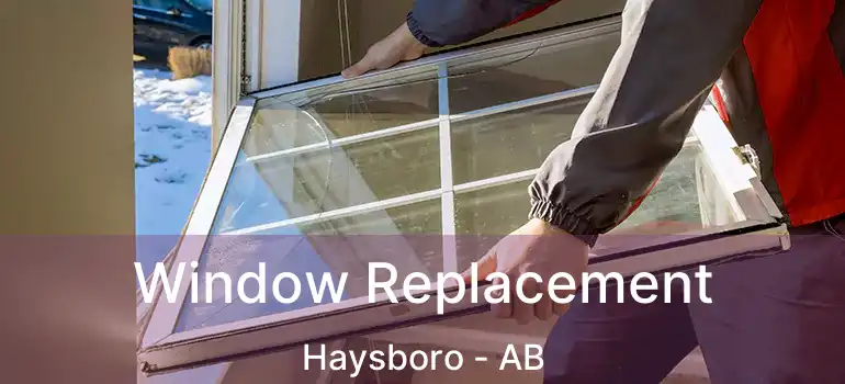  Window Replacement Haysboro - AB
