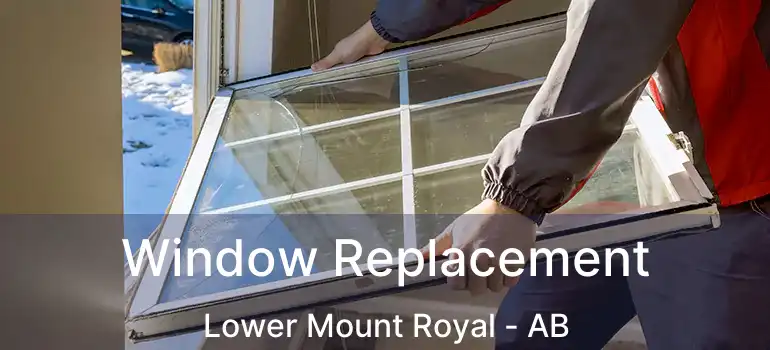  Window Replacement Lower Mount Royal - AB