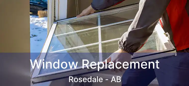  Window Replacement Rosedale - AB