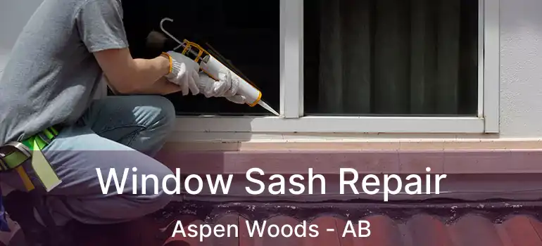  Window Sash Repair Aspen Woods - AB