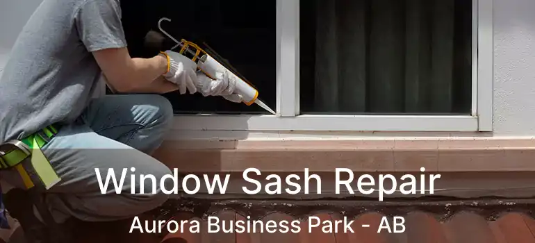  Window Sash Repair Aurora Business Park - AB