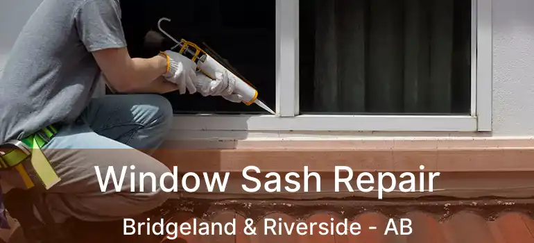  Window Sash Repair Bridgeland & Riverside - AB