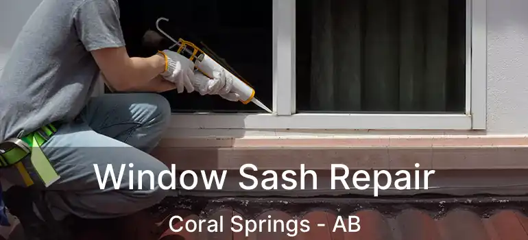  Window Sash Repair Coral Springs - AB