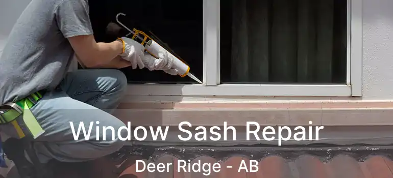  Window Sash Repair Deer Ridge - AB