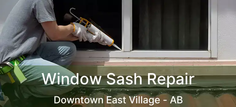  Window Sash Repair Downtown East Village - AB