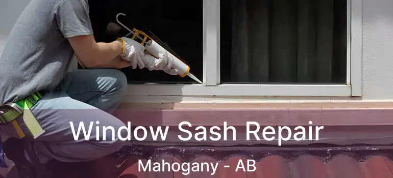  Window Sash Repair Mahogany - AB