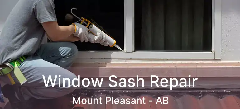  Window Sash Repair Mount Pleasant - AB