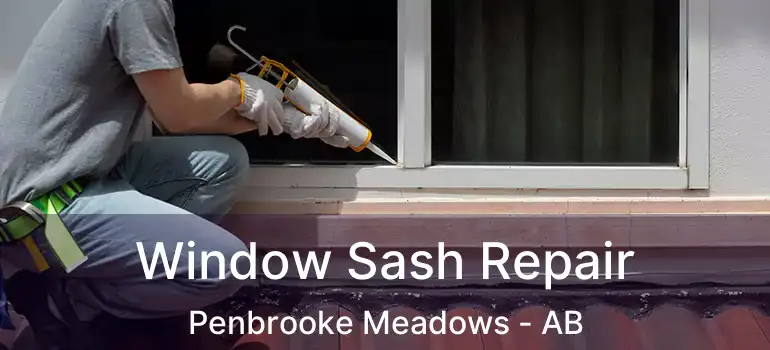  Window Sash Repair Penbrooke Meadows - AB