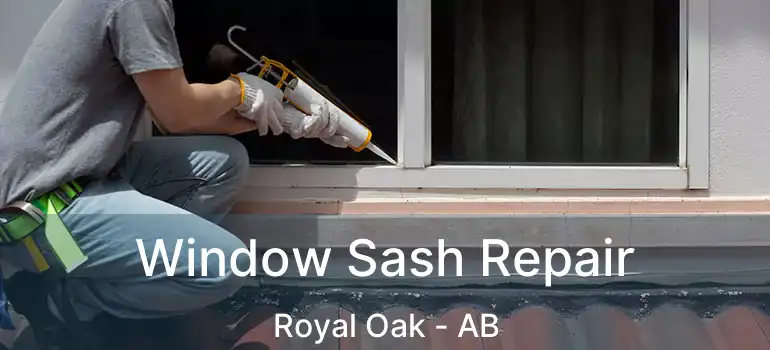  Window Sash Repair Royal Oak - AB