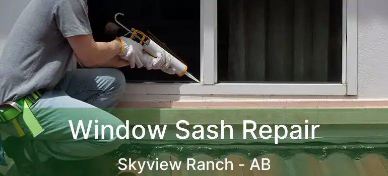  Window Sash Repair Skyview Ranch - AB