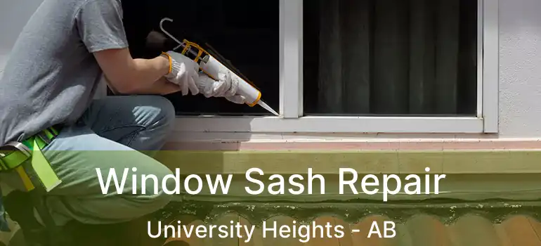  Window Sash Repair University Heights - AB