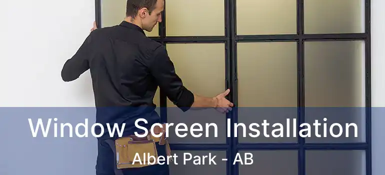  Window Screen Installation Albert Park - AB