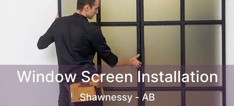  Window Screen Installation Shawnessy - AB