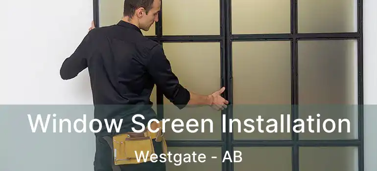  Window Screen Installation Westgate - AB